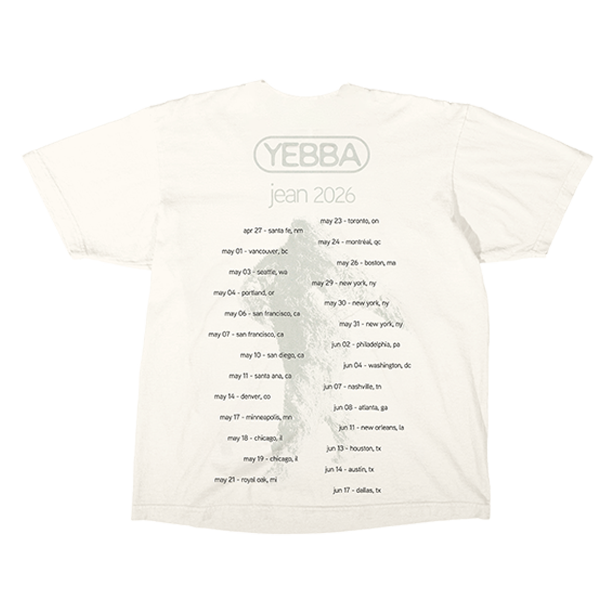 2026 Been Here Before Tour Tee
